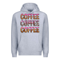 Heather Grey coffee coffee coffee lover Premium Hoodie - texasbilliewilder