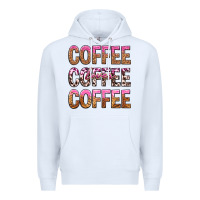 White coffee coffee coffee lover Premium Hoodie - texasbilliewilder