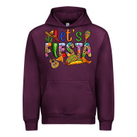 Mauve Wine Let's fiesta Urban Hoodie - RanaPortraitStore