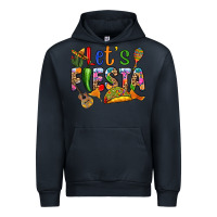 Navy Let's fiesta Urban Hoodie - RanaPortraitStore