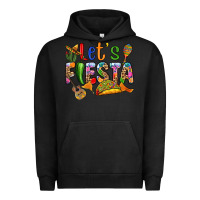 Pigment Black Let's fiesta Urban Hoodie - RanaPortraitStore