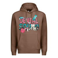Chestnut dental squad with cowhide Premium Hoodie - texasbilliewilder