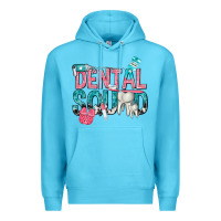 Ocean Blue dental squad with cowhide Premium Hoodie - texasbilliewilder