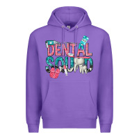 Purple dental squad with cowhide Premium Hoodie - texasbilliewilder
