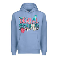 Colony Blue dental squad with cowhide Premium Hoodie - texasbilliewilder