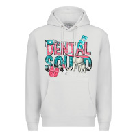 Dove Grey dental squad with cowhide Premium Hoodie - texasbilliewilder