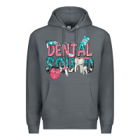 Rock dental squad with cowhide Premium Hoodie - texasbilliewilder