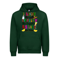 Forest Green I lick the salt swallow the tequila Urban Hoodie - RanaPortraitStore