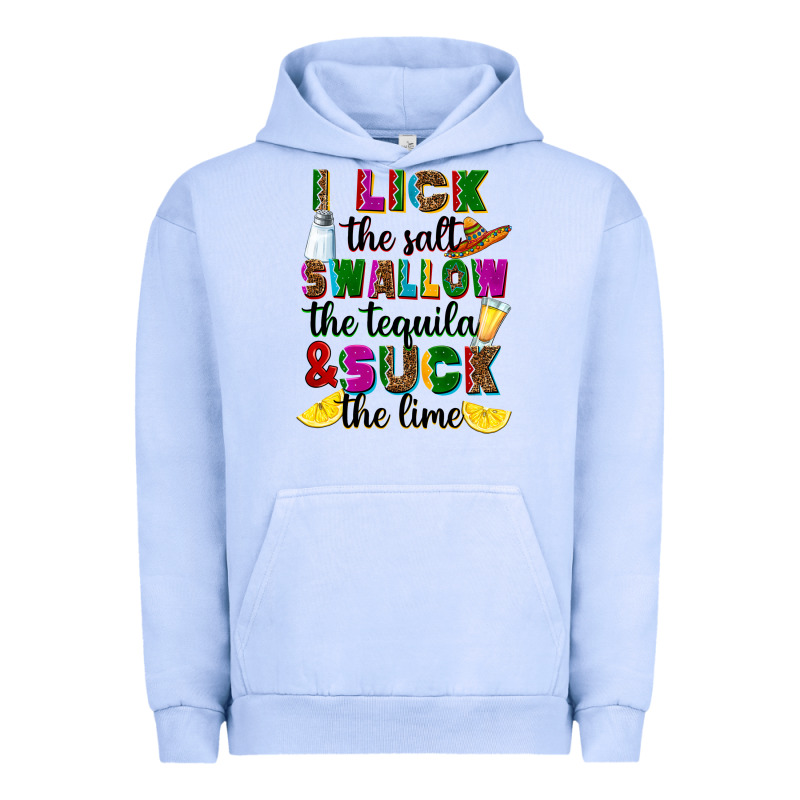 I Lick The Salt Swallow The Tequila Urban Hoodie by RanaPortraitStore | Teevron