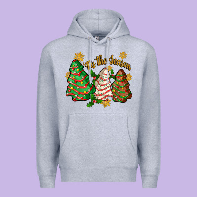Premium Hoodie 'tis the season christmas cake
