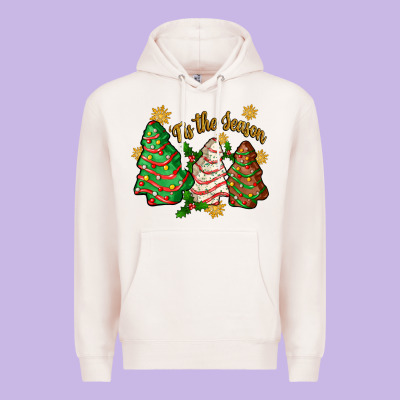 Premium Hoodie 'tis the season christmas cake