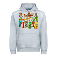 Heather Grey Let's fiesta Urban Hoodie - RanaPortraitStore