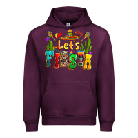Mauve Wine Let's fiesta Urban Hoodie - RanaPortraitStore
