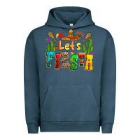 Pigment Midnight Navy Let's fiesta Urban Hoodie - RanaPortraitStore