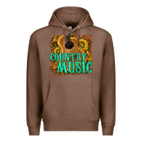 Chestnut country music western Premium Hoodie - texasbilliewilder