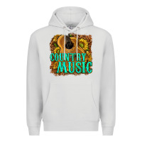 Dove Grey country music western Premium Hoodie - texasbilliewilder