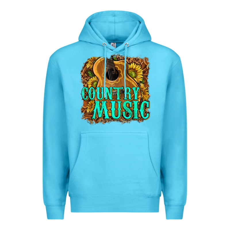 Country Music Western Premium Hoodie by texasbilliewilder | Teevron