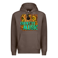 Coffee country music western Premium Hoodie - texasbilliewilder