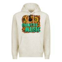 Oatmeal Heather country music western Premium Hoodie - texasbilliewilder