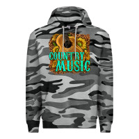 Slate Camo country music western Premium Hoodie - texasbilliewilder