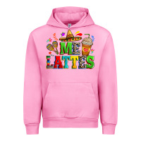 Fuchsia Pink Me lattes Urban Hoodie - RanaPortraitStore