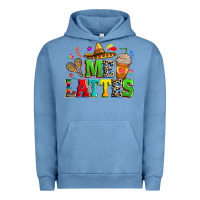 Pigment Pebble Blue Me lattes Urban Hoodie - RanaPortraitStore