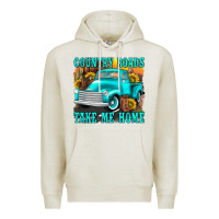 Oatmeal Heather country roads take me home western Premium Hoodie - texasbilliewilder