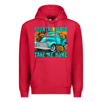 Cardinal country roads take me home western Premium Hoodie - texasbilliewilder