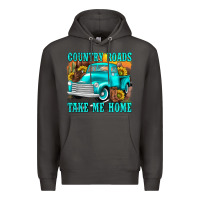 Smoke country roads take me home western Premium Hoodie - texasbilliewilder