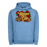 Pigment Pebble Blue Mama cita Urban Hoodie - RanaPortraitStore