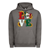 Pigment Tornado Mexican Flag With Sunflowers Love Urban Hoodie - RanaPortraitStore