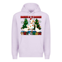 Lilac honking through the snow Premium Hoodie - Zillion Design Studio