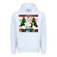 White honking through the snow Premium Hoodie - Zillion Design Studio