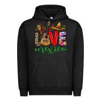 Pigment Black Love Mexico Urban Hoodie - RanaPortraitStore
