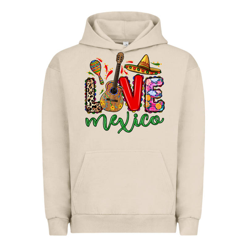Love Mexico Urban Hoodie by RanaPortraitStore | Teevron