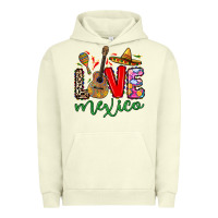 Pigment Pistachio Love Mexico Urban Hoodie - RanaPortraitStore