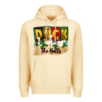 Pina Colada christmas duck the halls Premium Hoodie - Zillion Design Studio