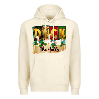 Sandshell christmas duck the halls Premium Hoodie - Zillion Design Studio