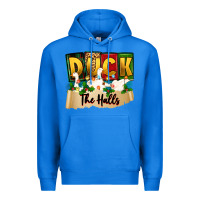 True Royal christmas duck the halls Premium Hoodie - Zillion Design Studio