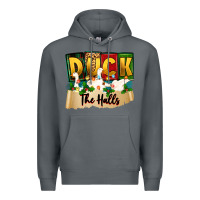 Rock christmas duck the halls Premium Hoodie - Zillion Design Studio