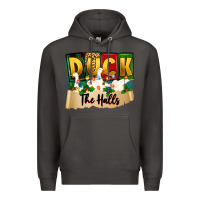 Smoke christmas duck the halls Premium Hoodie - Zillion Design Studio