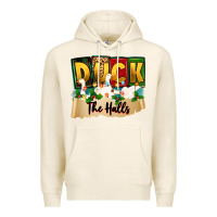 Tofu christmas duck the halls Premium Hoodie - Zillion Design Studio