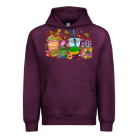 Mauve Wine Mexico coffee cups Urban Hoodie - RanaPortraitStore