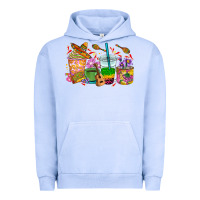Pigment Grape Ice Mexico coffee cups Urban Hoodie - RanaPortraitStore