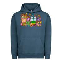 Pigment Midnight Navy Mexico coffee cups Urban Hoodie - RanaPortraitStore
