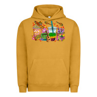 Pigment Peanut Butter Mexico coffee cups Urban Hoodie - RanaPortraitStore