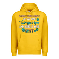 Lemon drink your coffee and handle your shit Premium Hoodie - texasbilliewilder