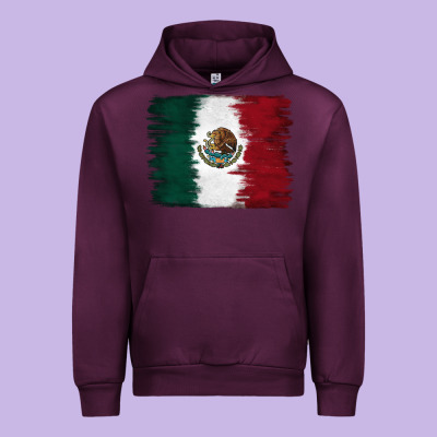 Urban Hoodie Mexican Flag