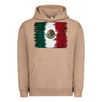 Pigment Burro Mexican Flag Urban Hoodie - RanaPortraitStore