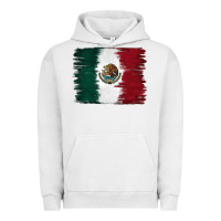 Pigment Lunar Rock Mexican Flag Urban Hoodie - RanaPortraitStore